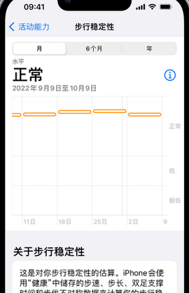 西宁iPhone手机维修如何在iPhone开启'步行稳定性通知'