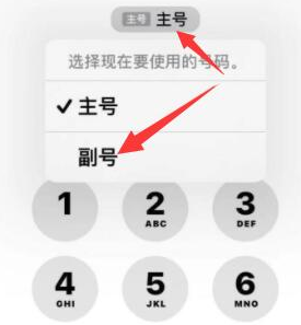 西宁苹果14维修店分享iPhone 14 Pro Max使用副卡打电话的方法 