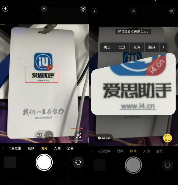 西宁苹果手机维修分享升级iOS 16后如何通过相机翻译文本 