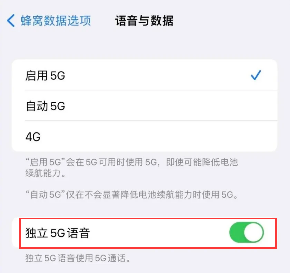 西宁苹果14维修分享iPhone 14 Pro如何开启VoNR 