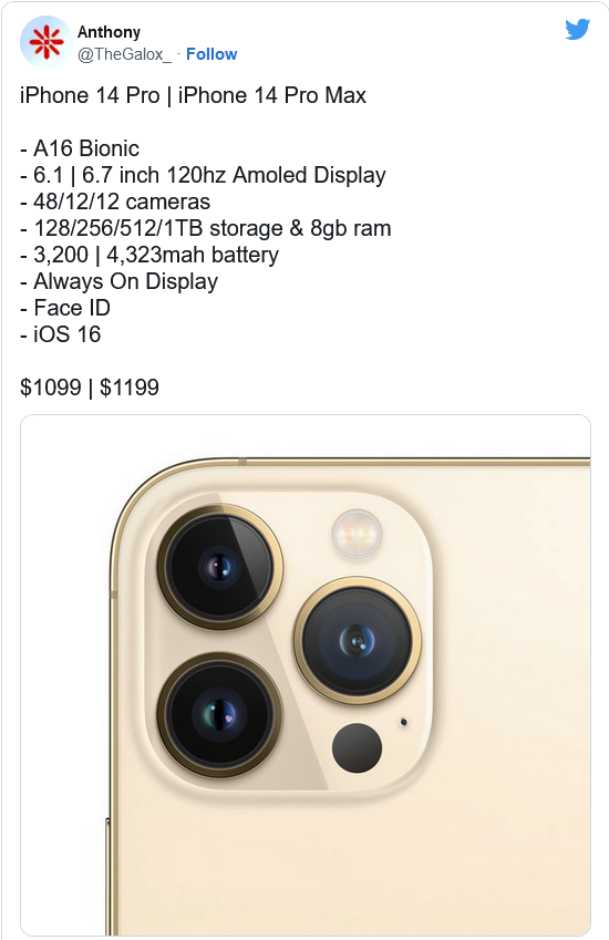西宁苹果14维修分享iPhone 14全系涨价 